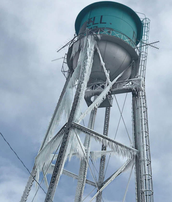 New Water Tower for Russell, MN Bollig Engineering