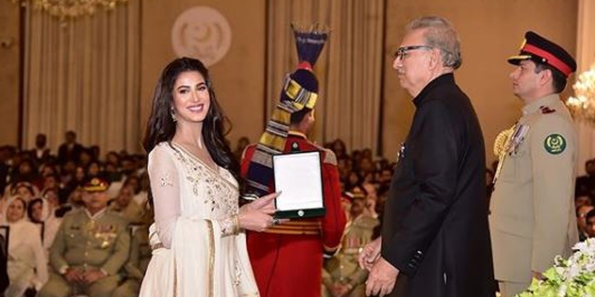 Mehwish Hayat Reminisces When She Received TamghaeImtiaz