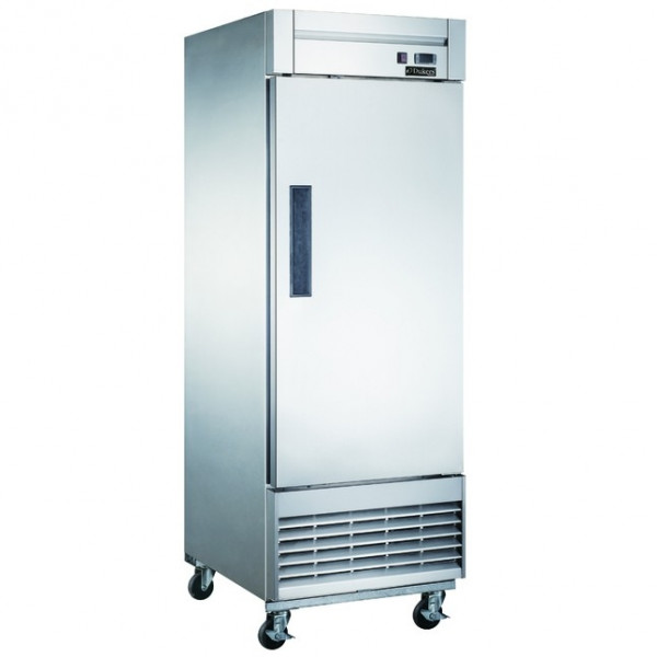 D28R 17.7 cu. ft. Single Door Commercial Refrigerator in Stainless Steel