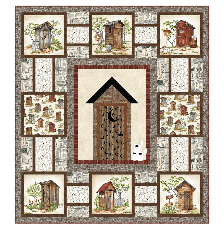 Call of Nature Quilt Pattern PTN276010 Bolts 2 Blocks