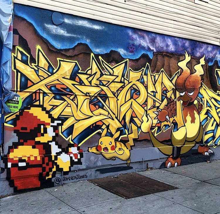 DOWN (Brooklyn) Graffiti Writer Spotlight Bombing Science