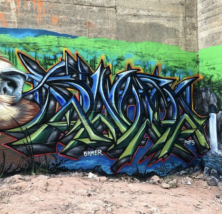 DOWN (Brooklyn) Graffiti Writer Spotlight Bombing Science