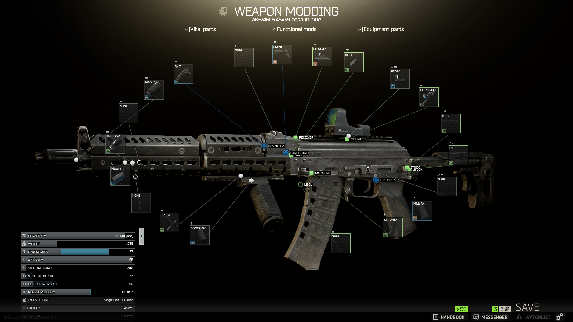 Modding AK74 Recoil Example 02 BombRats