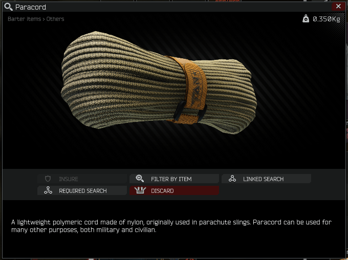 EFTtutorialParacord01 BombRats die freundlichste Community