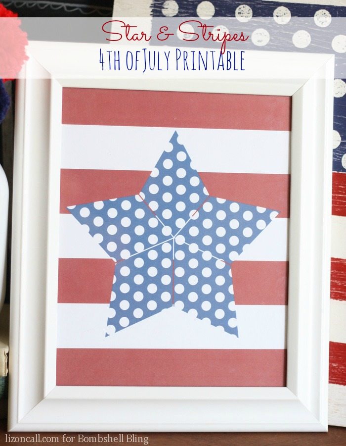 4th of July Printable