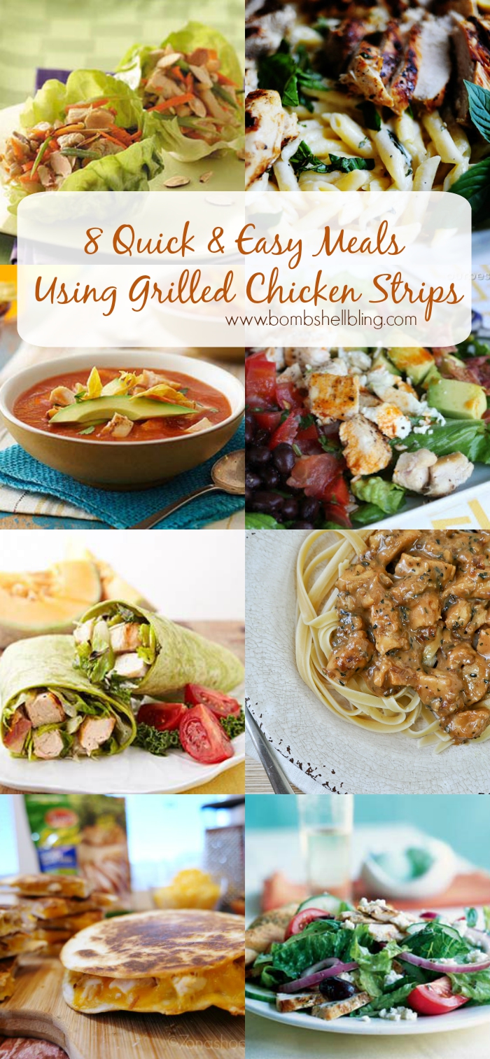 Grilled Chicken Strips 8 Quick and Easy Chicken Tender Recipes