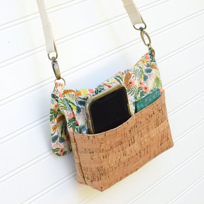 Cross Body Bag Sewing Tutorial on Bombshell Bling