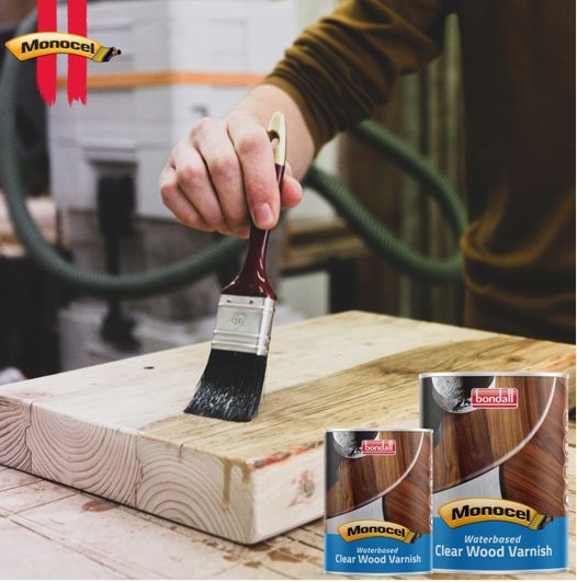 Monocel Water Based Clear Varnish Bondall
