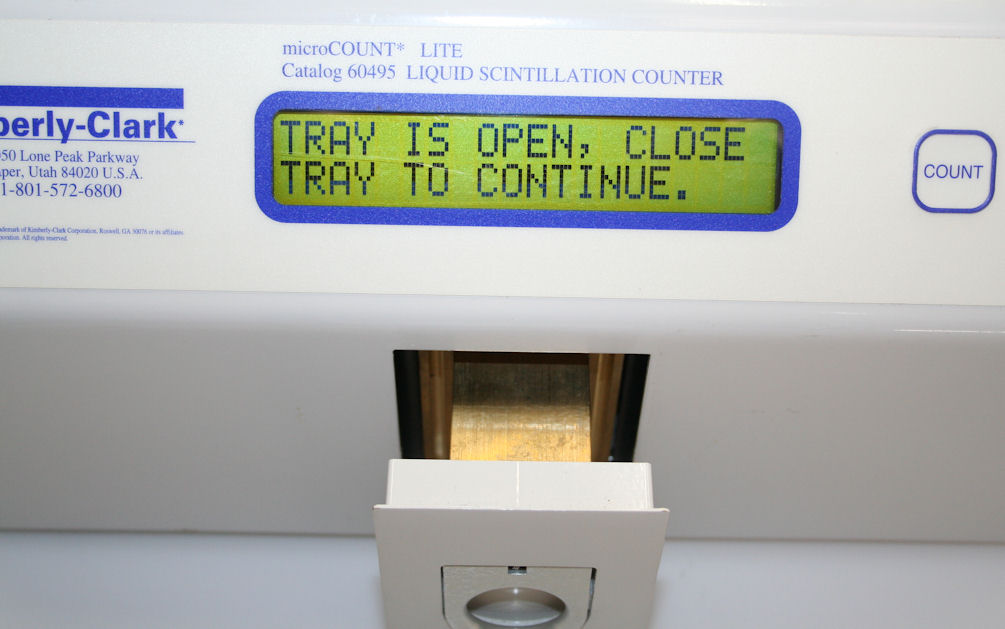 KimberlyClark microCOUNT LITE Liquid Scintillation Counter Catalogue