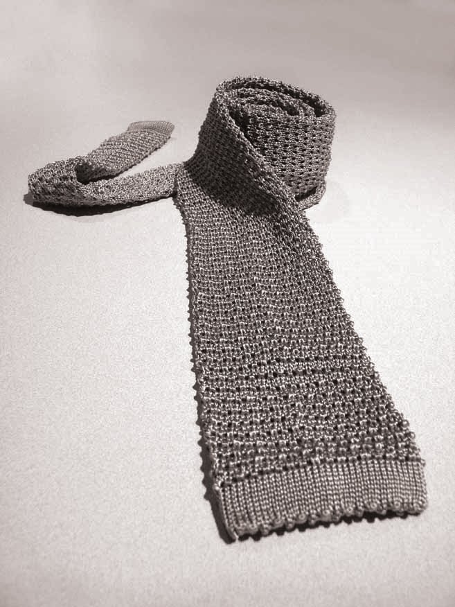 The Knitted Silk Tie Bond Suits