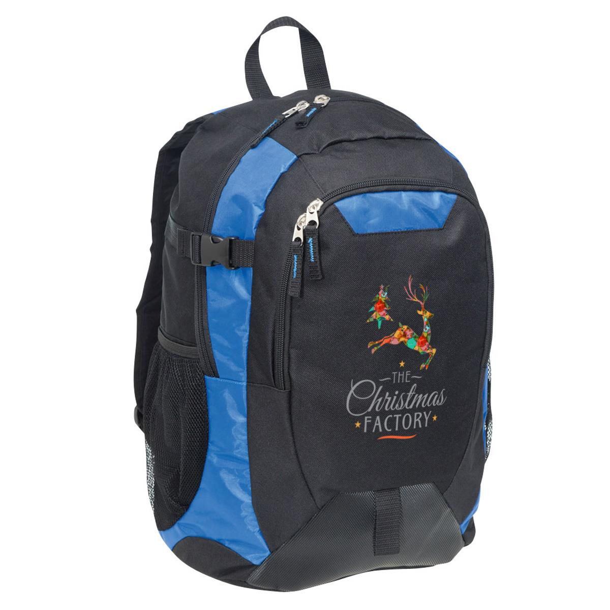 Promotional Boston Backpack Padded Laptop Compartment Bongo