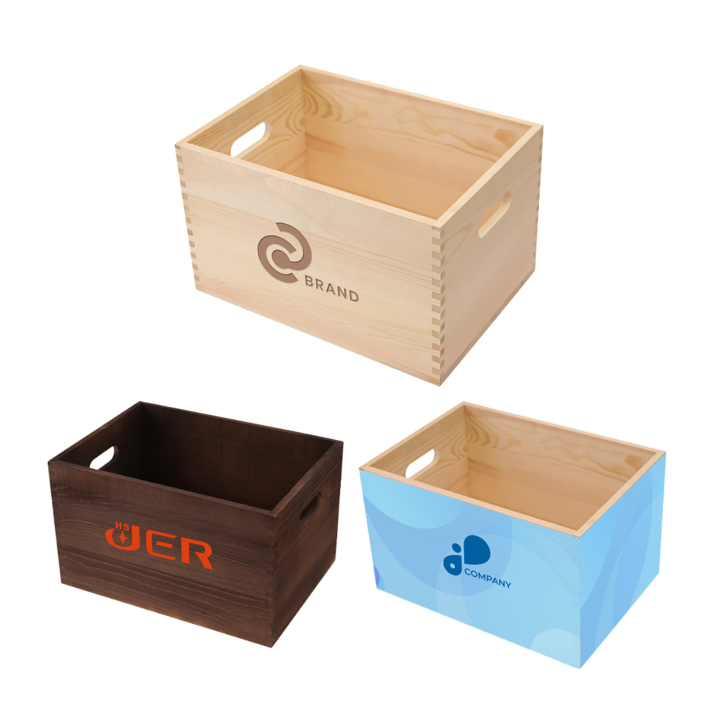 Promotional Wooden Storage Box large Bongo