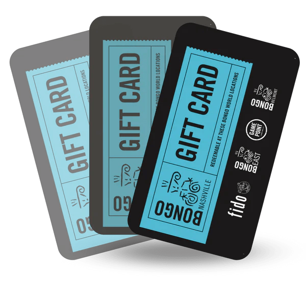 Gift Cards 3/3 Bongo Java Roasting Co.