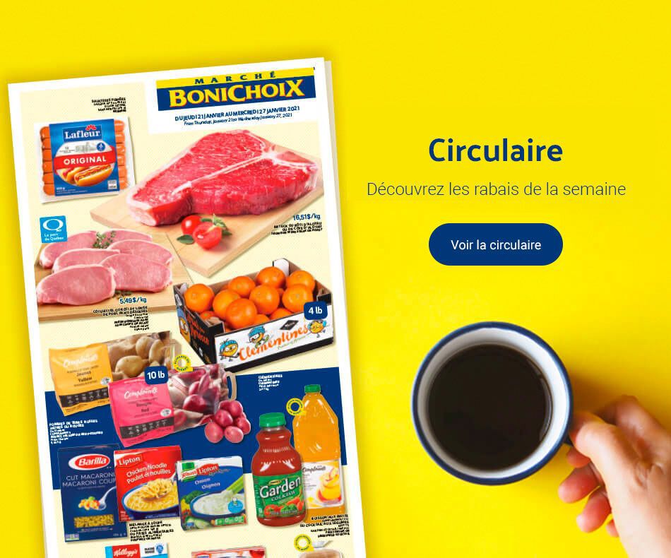 Marché Bonichoix, au coeur du quartier