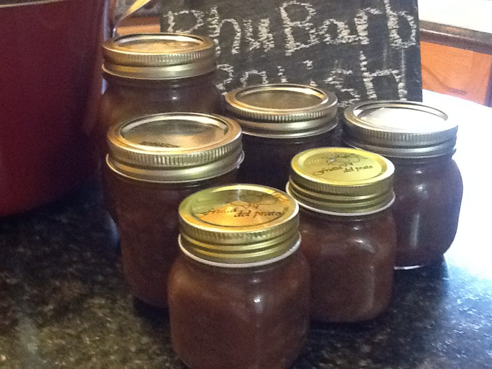 Traditional Newfoundland Rhubarb Relish Bonita's Kitchen