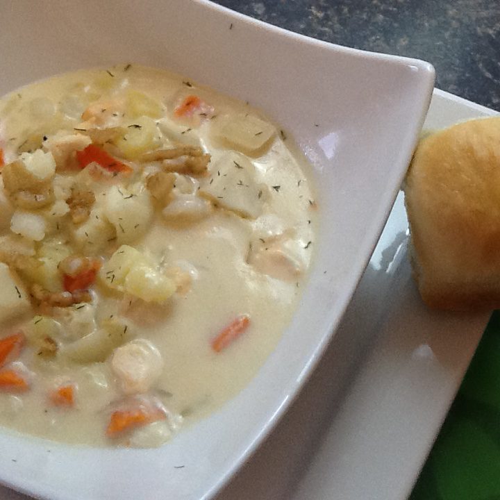 Traditional Newfoundland Seafood Chowder Bonita's Kitchen