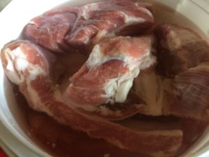 2 to 4 beef chuck short ribs, separated or on a full rack rub: Traditional Newfoundland Brining Pork Riblets Or Beef Bonita S Kitchen