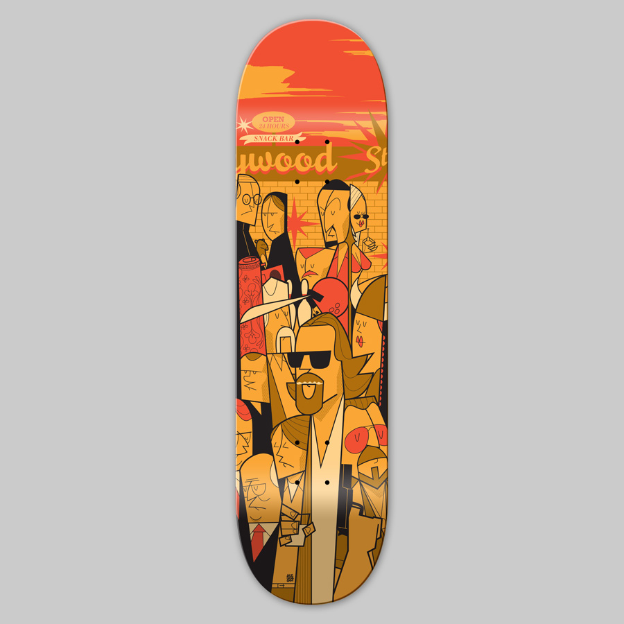 Ale The Big Lebowski Skateboard
