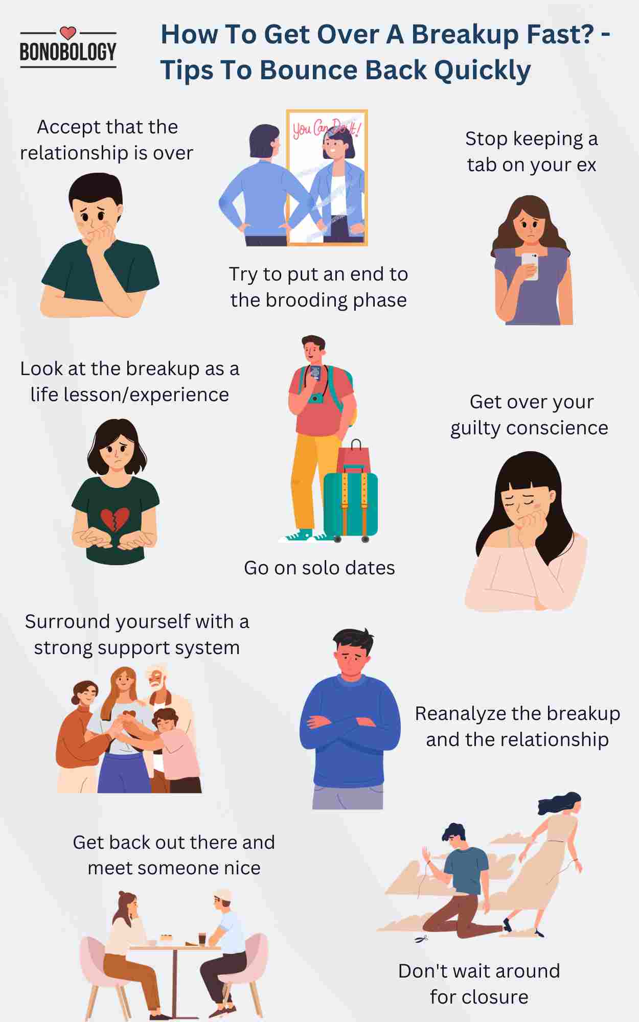 How To Get Over Your Breakup Fast? 15 Tips To Bounce Back Quickly