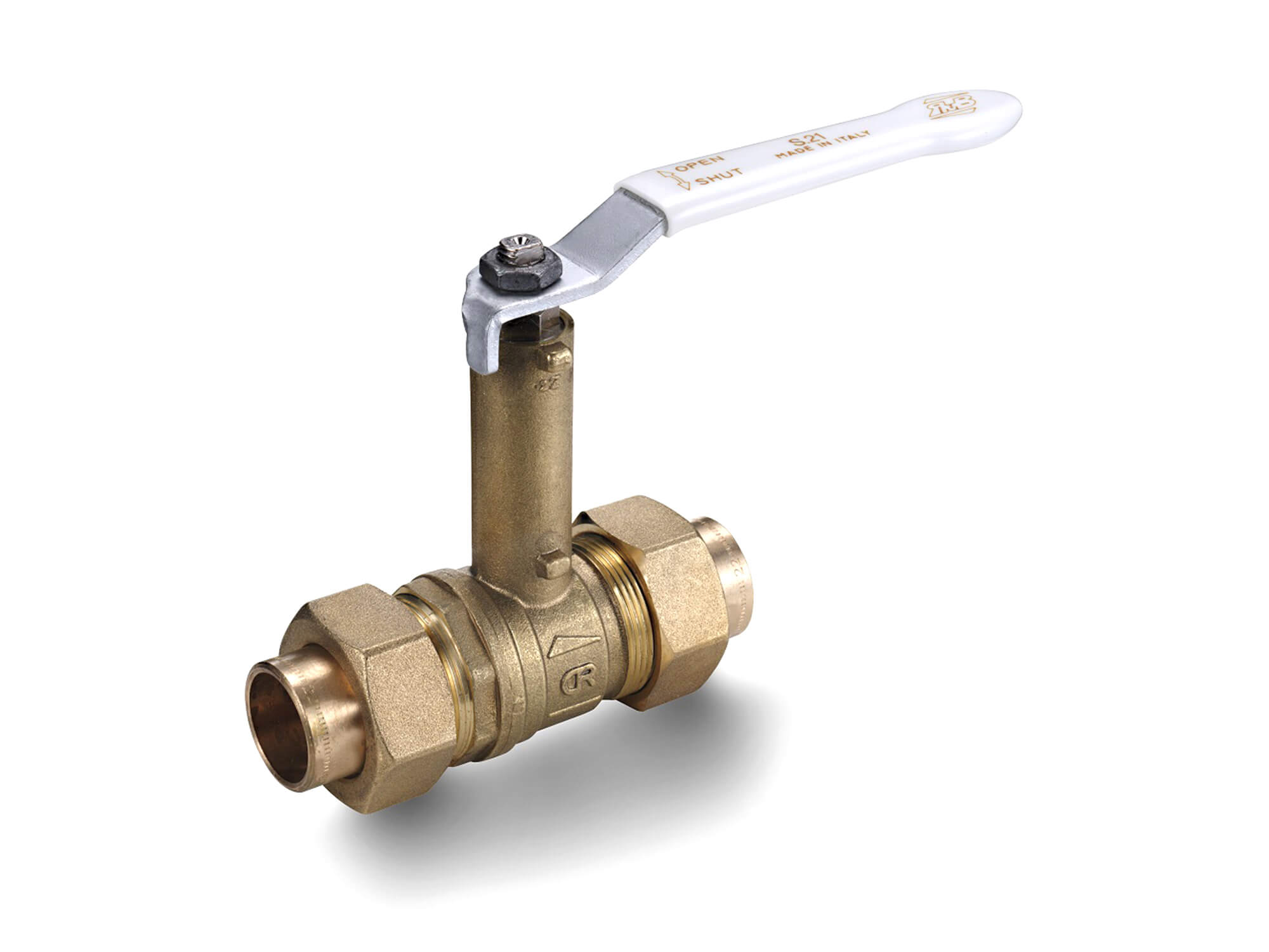 12 54 mm DZR brass Ball valves 2 way Ball valves s.21 DZR RuB