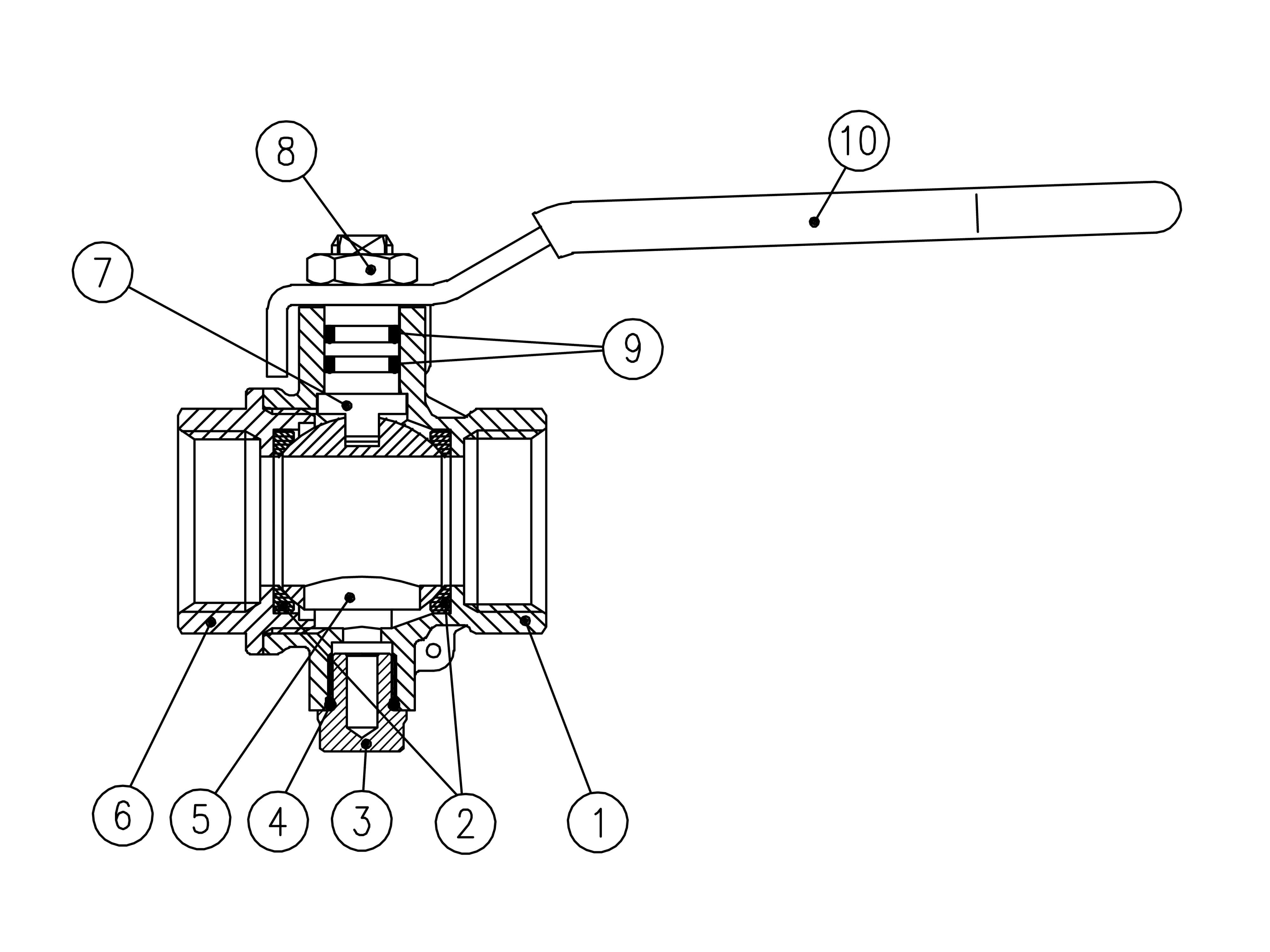 1/2" 2" Brass nickel plated Ball valves 2 way Ball valves s.94 RuB