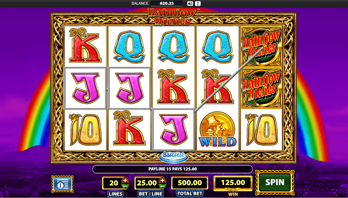 Rainbow Riches Slot ☘️ 30 NoDeposit Free Spins Canada 2021