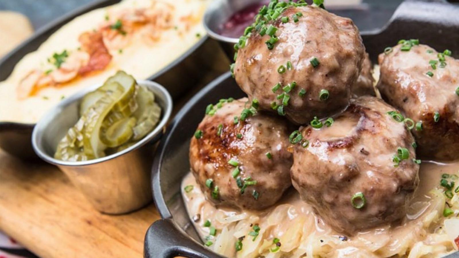 Helga’s Meatballs by Top Chef Marcus Samuelsson Bon V