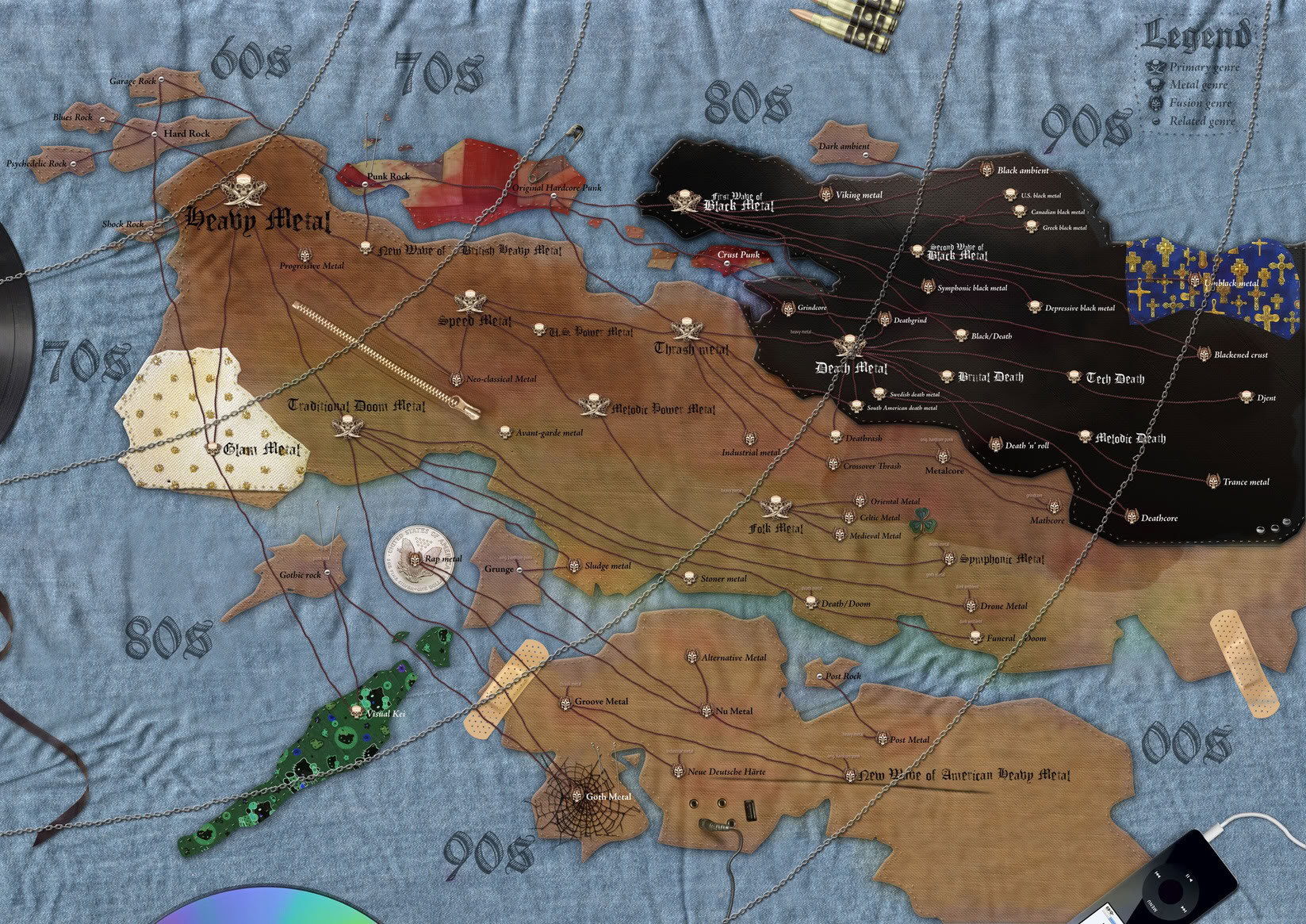 Map of Metal Forum Spirit of Metal