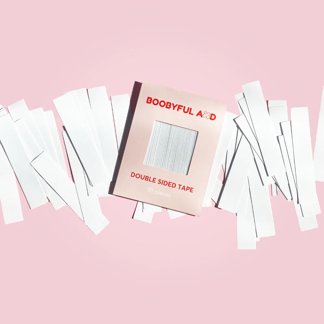 Does double sided fashion tape work? Boobyful Aid