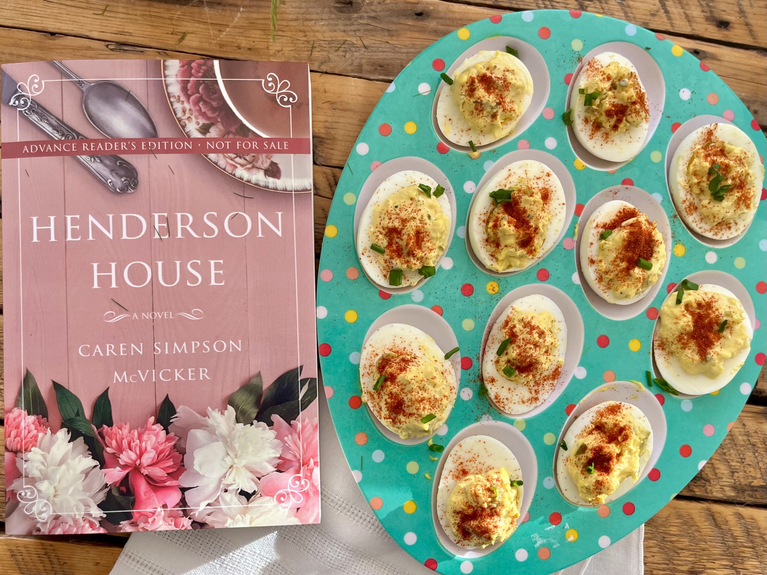 Henderson House Edna's AwardWinning Deviled Eggs Recipe The Book