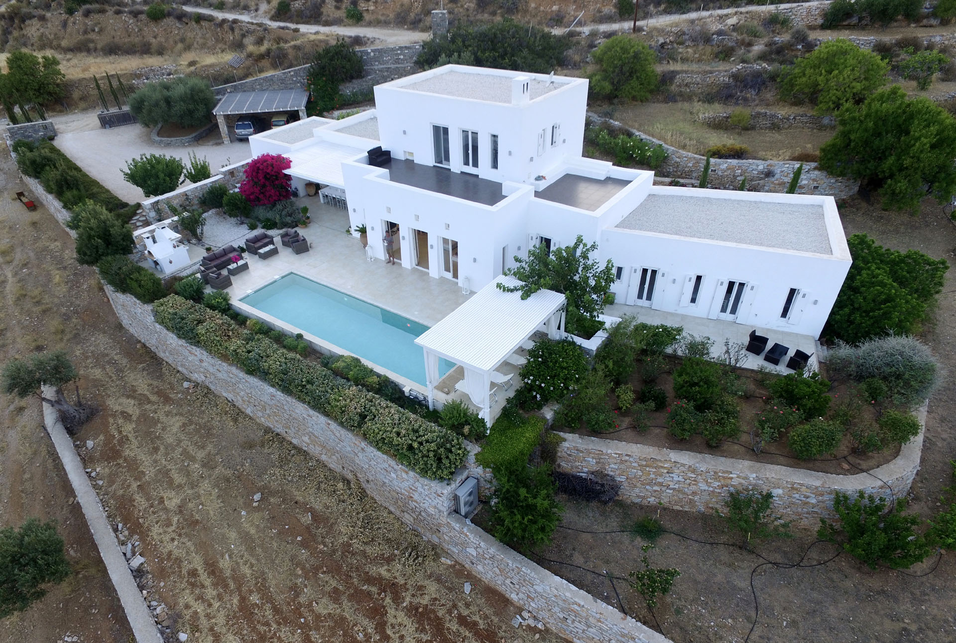 Villa Olivia Kostos Lefkes Villas in Paros