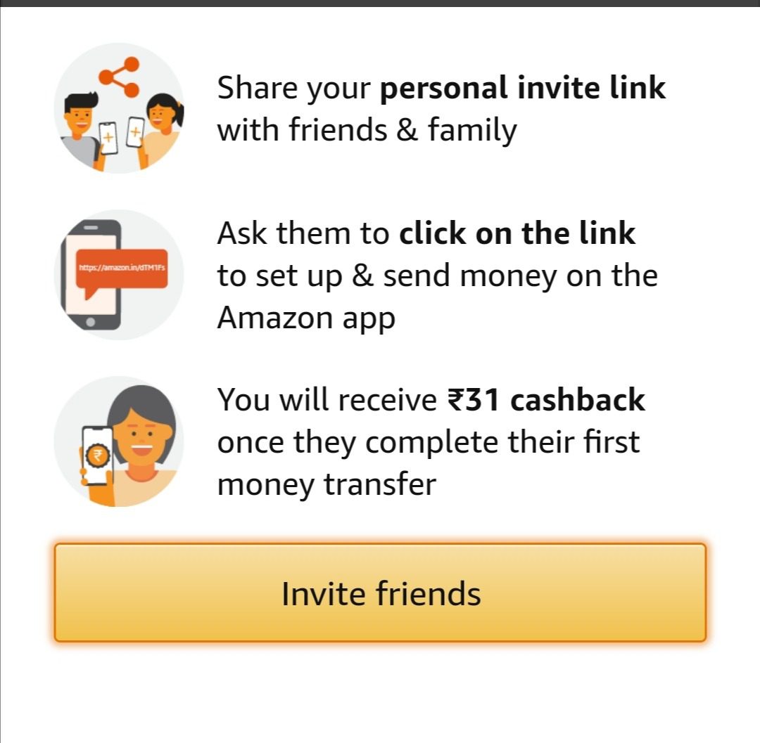 Amazon Pay UPI Referral Code "BQEND5". Refer & Earn 35 Bookofer