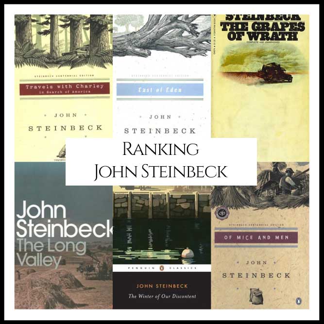 Ranking Author John Steinbeck's Best Books (A Bibliography Countdown
