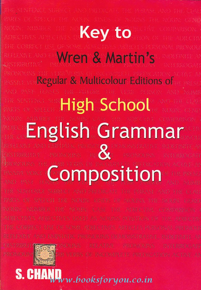 High School English Grammar and Composition Book PDF