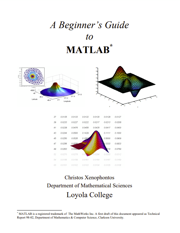A Beginner’s Guide to Matlab Free eBooks of IT [BooksOfAll]