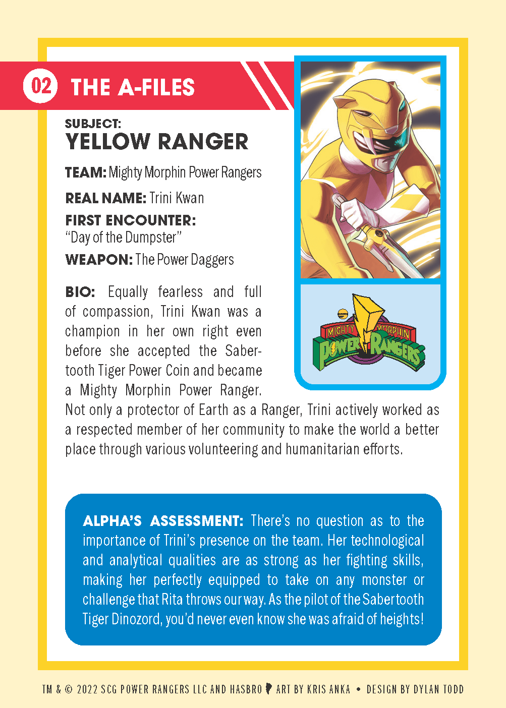 Mighty Morphin Power Rangers 100 Trading Cards BOOM! Studios