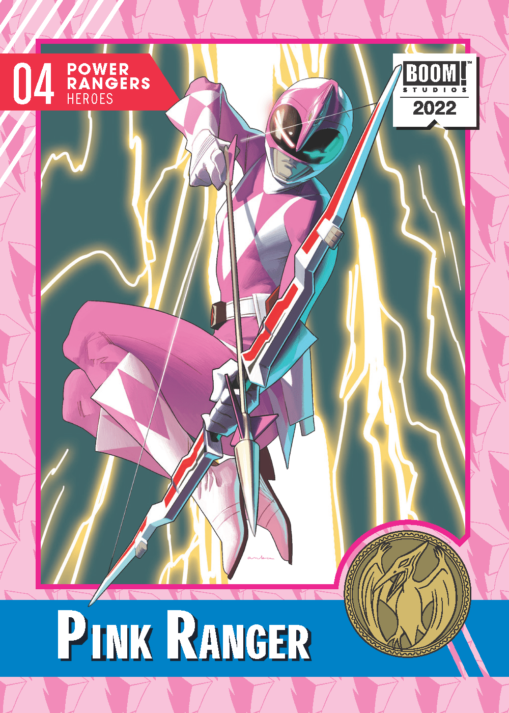 Mighty Morphin Power Rangers 100 Trading Cards BOOM! Studios