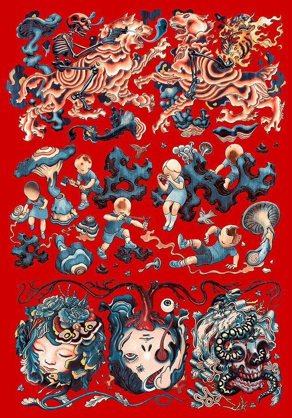 James Jean BOOOOOOOM! CREATE * INSPIRE * COMMUNITY * ART * DESIGN