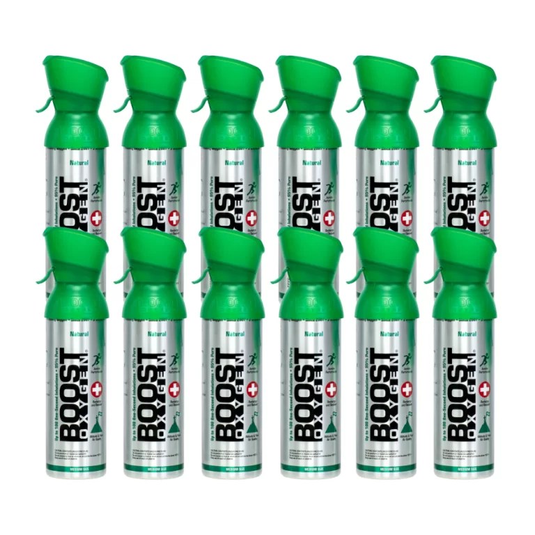 Boost Oxygen 5 Liter 12 Pack Oxygen For Sale MultiPack