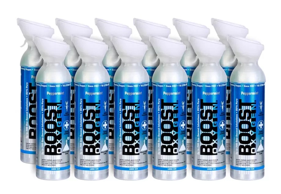 Boost Oxygen 10 Liter 12 Pack Oxygen For Sale MultiPack