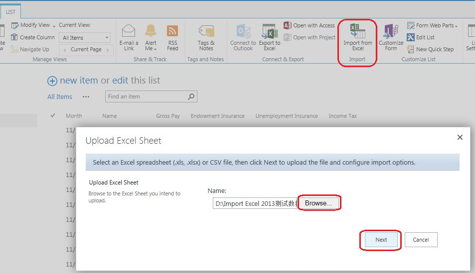 A Preview of Excel Import for SharePoint 2013 BoostSolutions