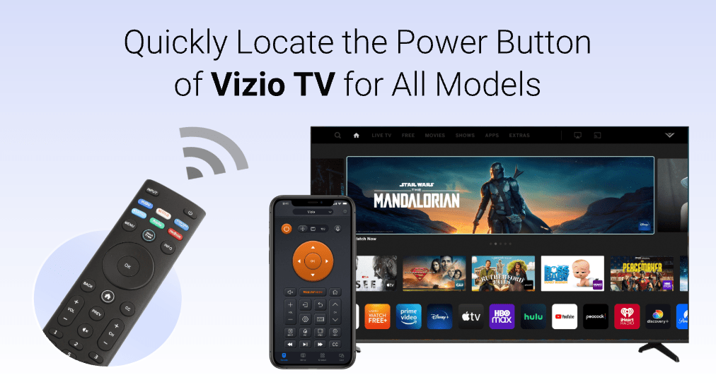 Quickly Locate the Power Button of Vizio TV for All Models