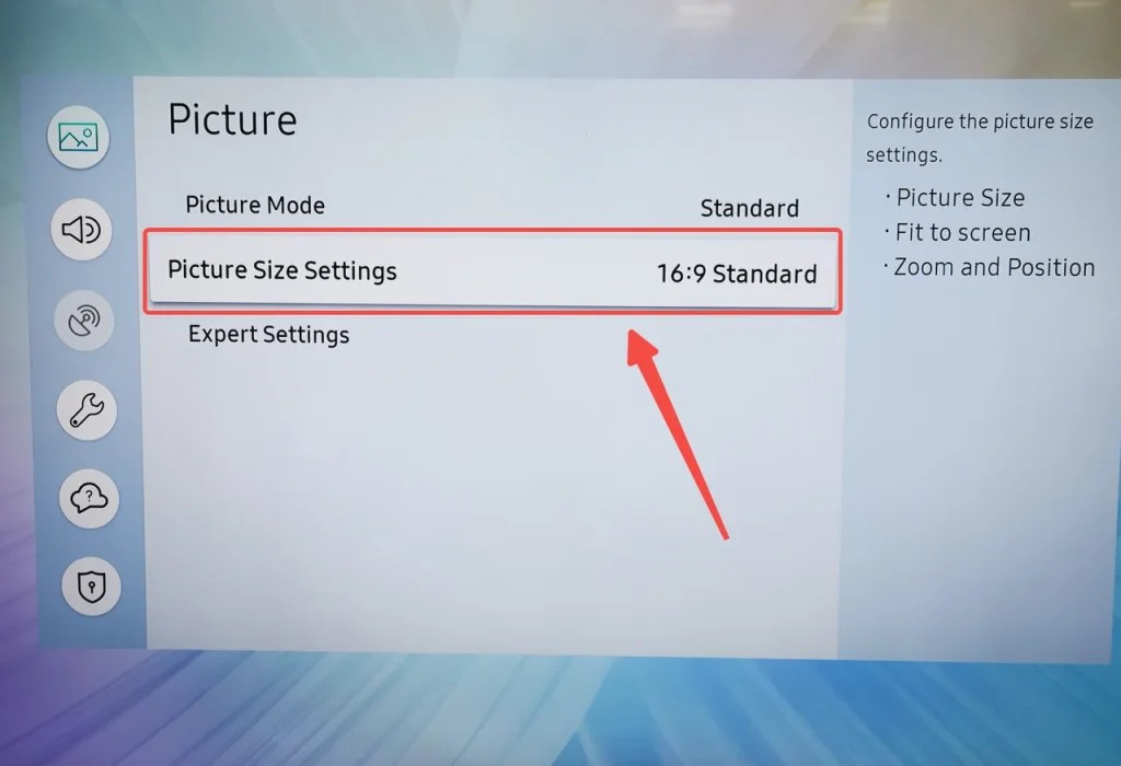 How to Adjust TV Screen Size on Samsung TV Without Remote
