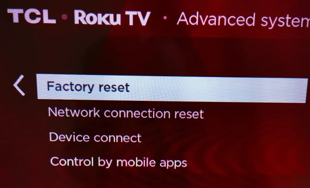 How to Factory Reset TCL Roku TV Without Remote?
