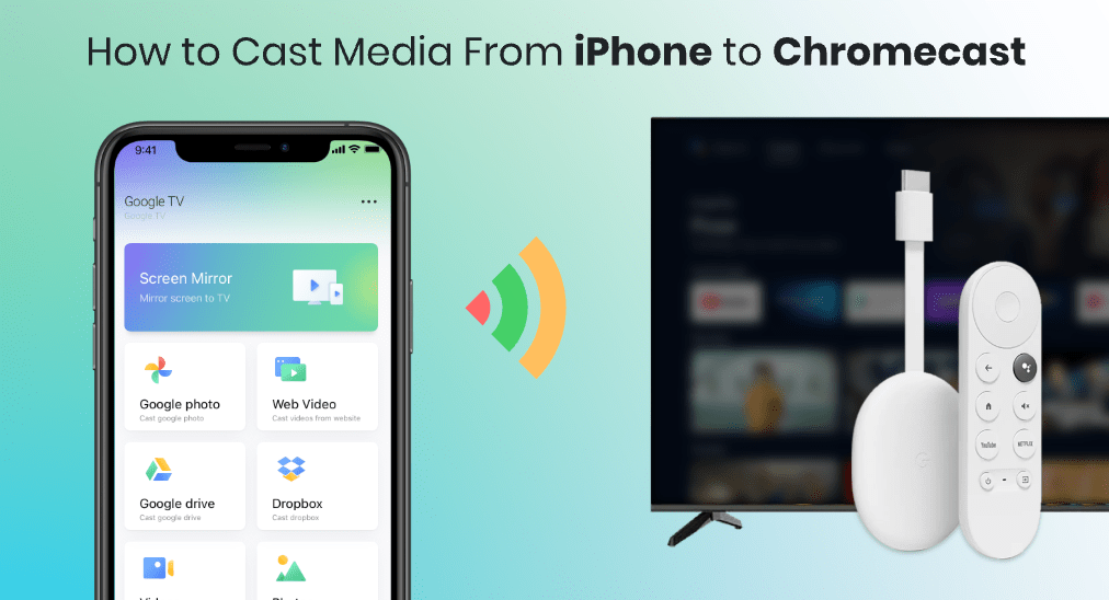 How to Cast Media From iPhone to Chromecast?