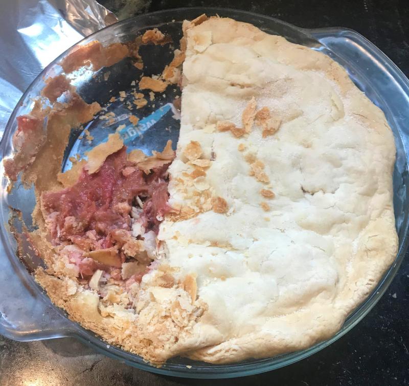 Strawberry rhubarb pie, Lisa style Boothbay Register