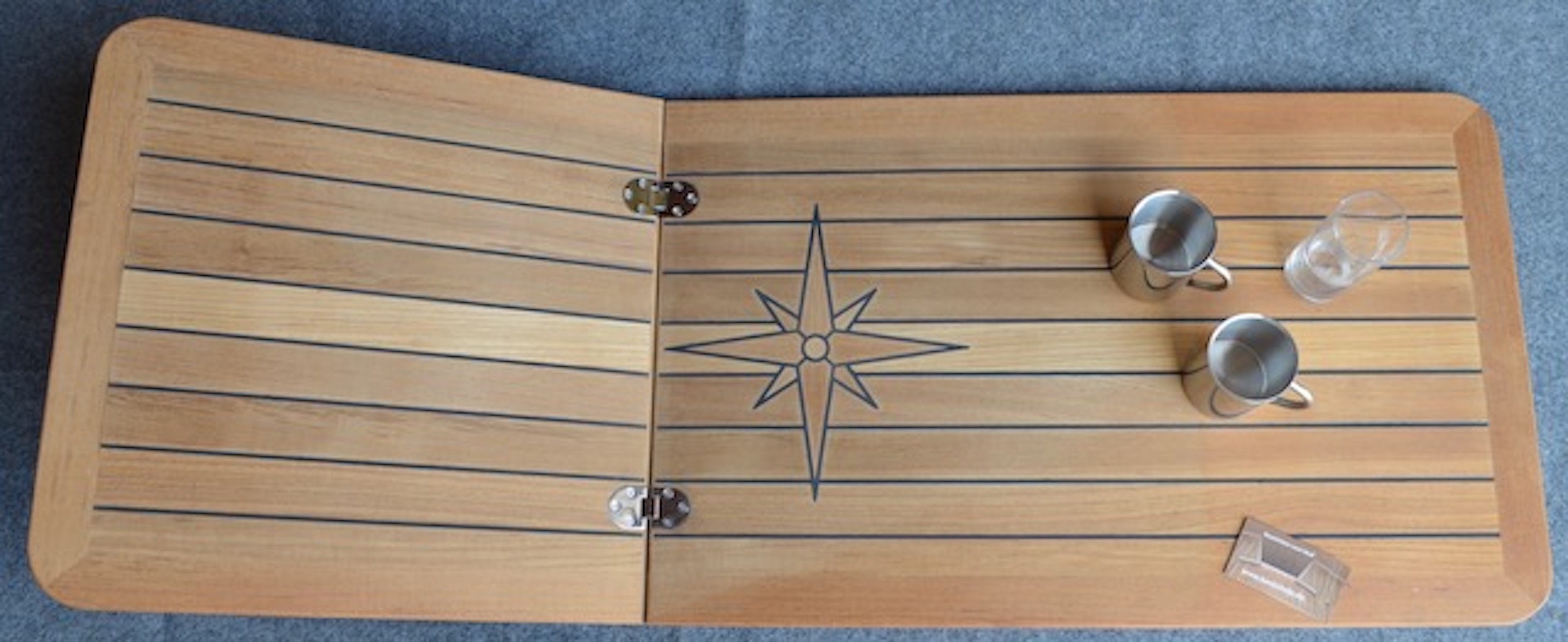 Teak Tischplatte nach Maß