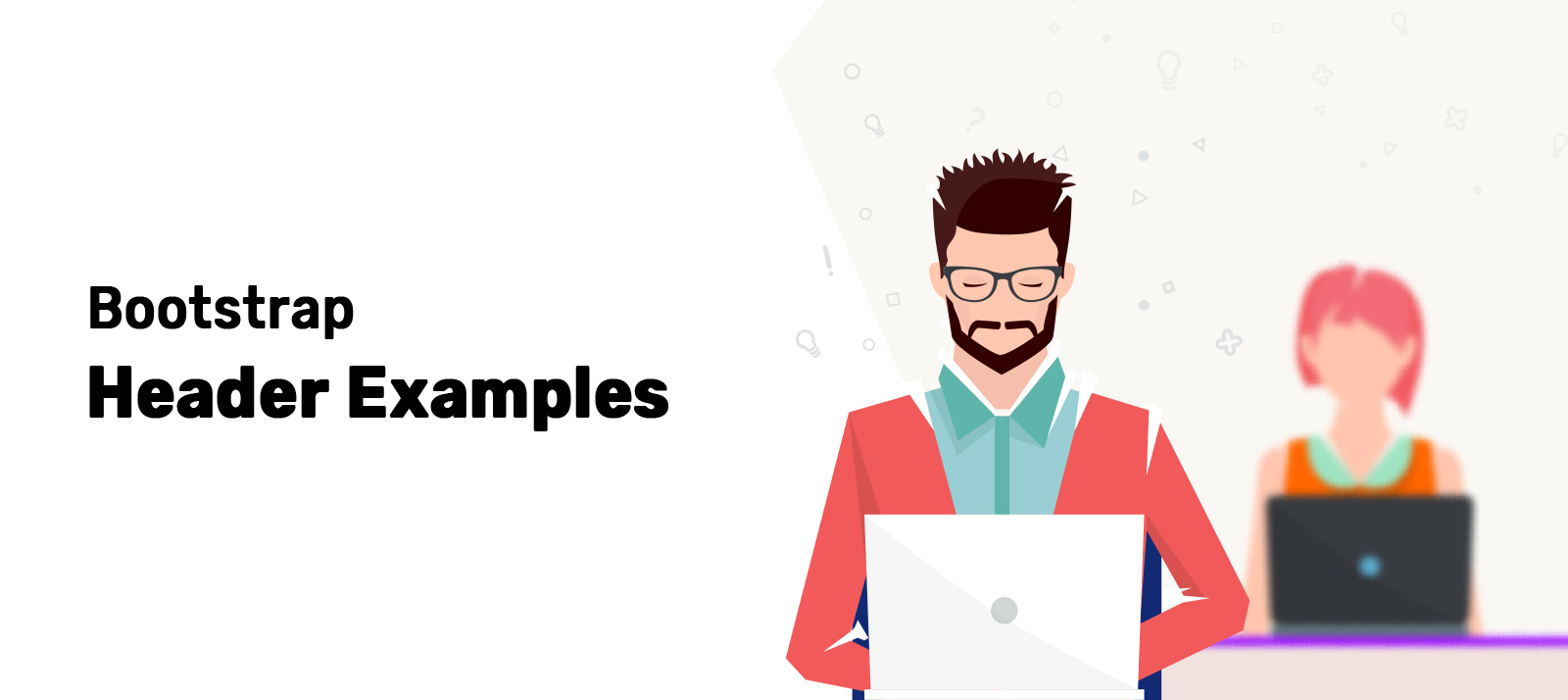 Beautiful and Unique Bootstrap Header Examples Inspirations
