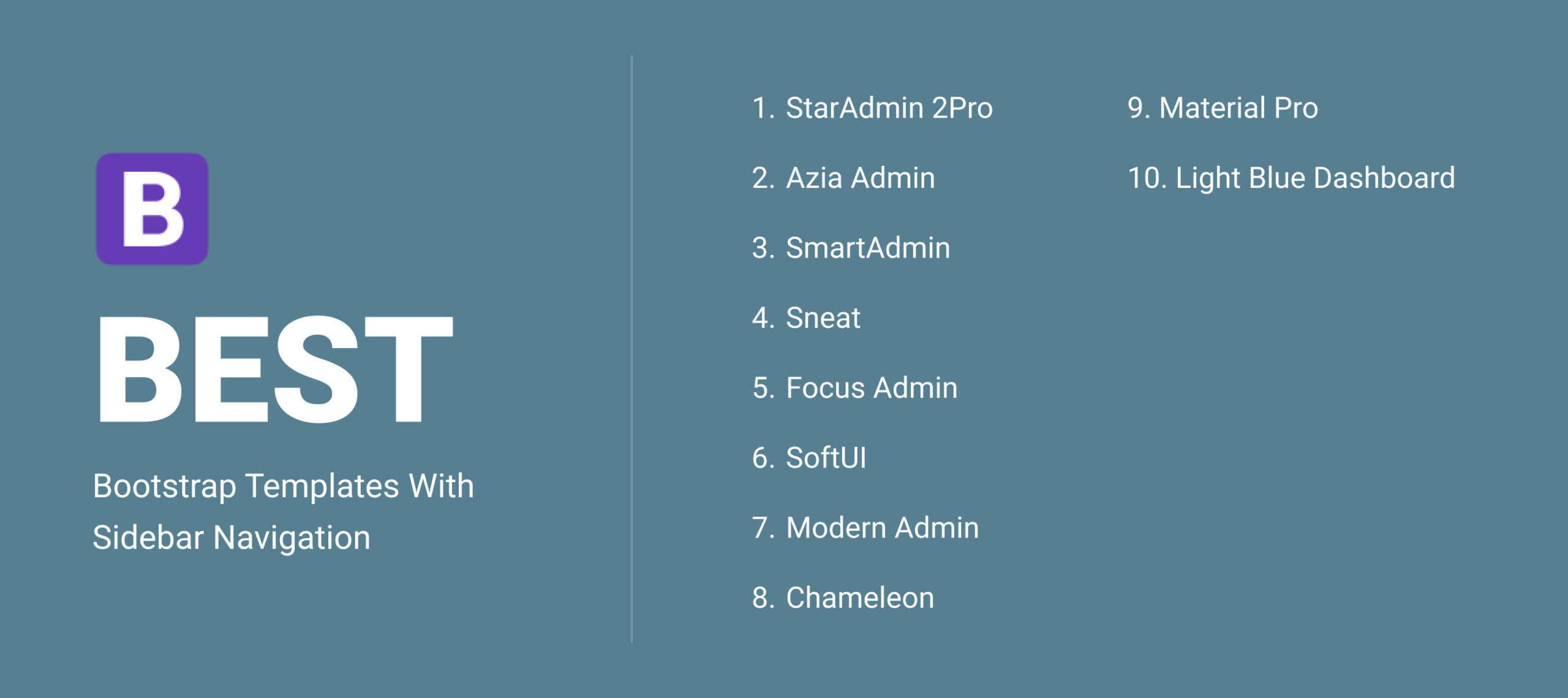 Bootstrap Templates With Sidebar Navigation BootstrapDash