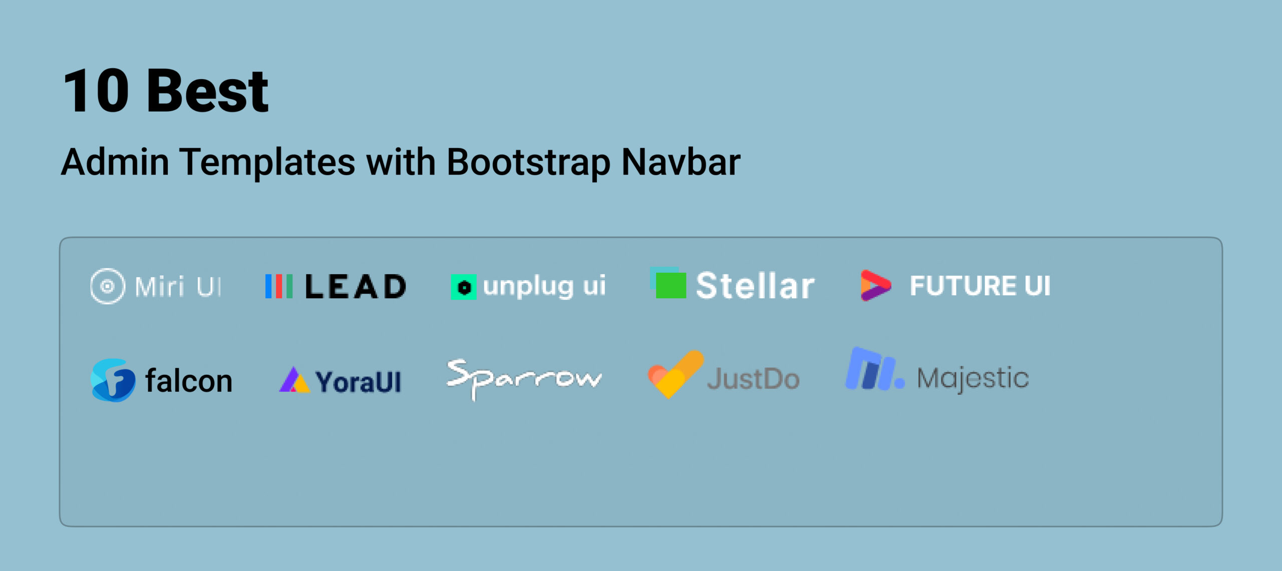 Best Admin Templates with Bootstrap Navbar BootstrapDash
